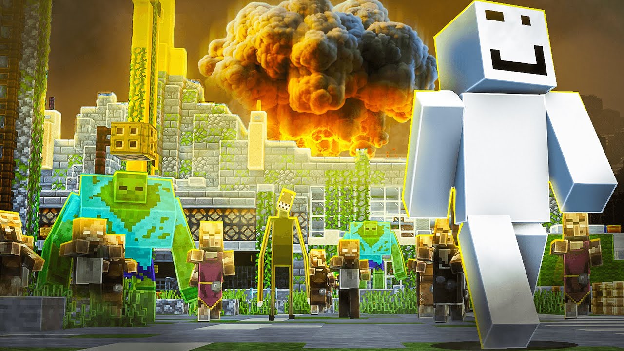 Доминирование в моде Minecraft Zombie Apocalypse