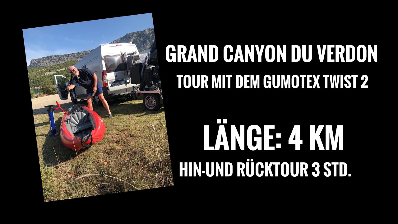 Grand Canyon du Verdon, Gumotex Twist 2