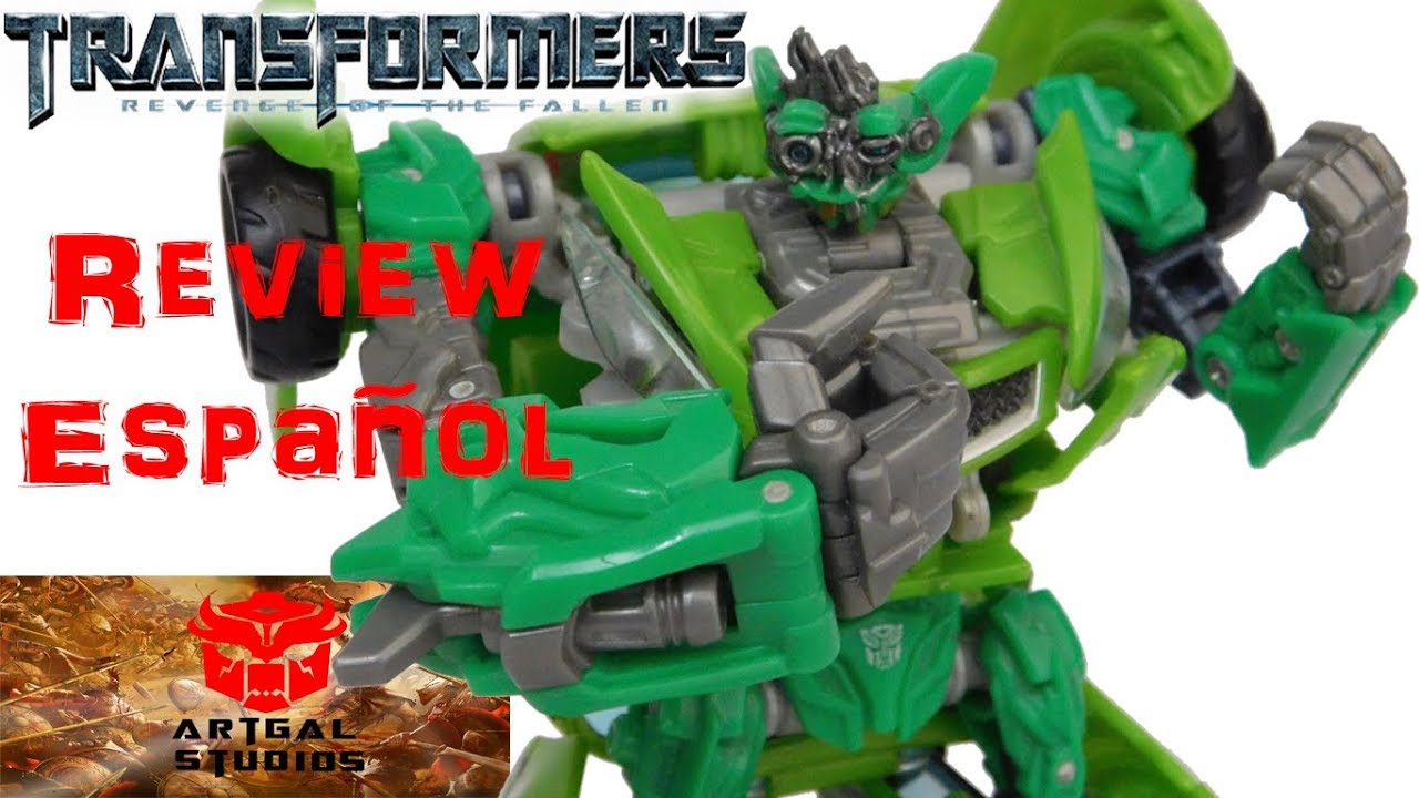 Transformers Revenge Of The Fallen Deluxe Class Autobot Skids / Review Español