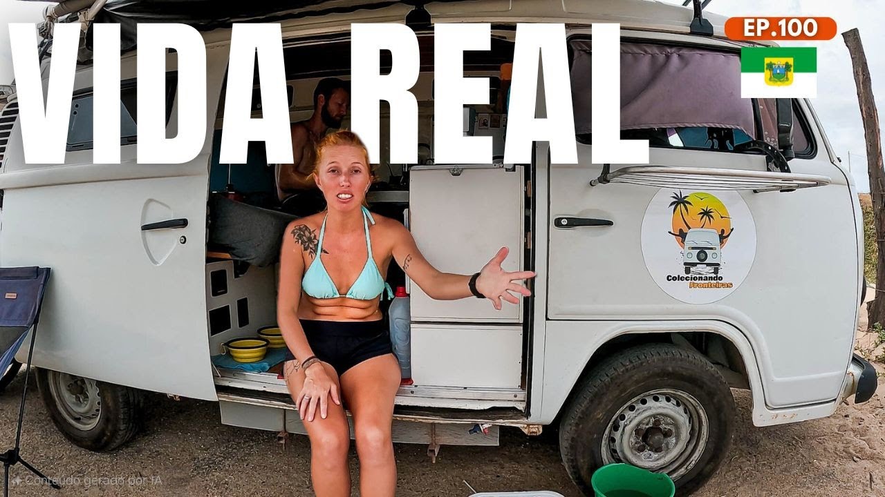 #Ep 100 | CASAL LARGA TUDO PARA MORAR EM UMA KOMBI