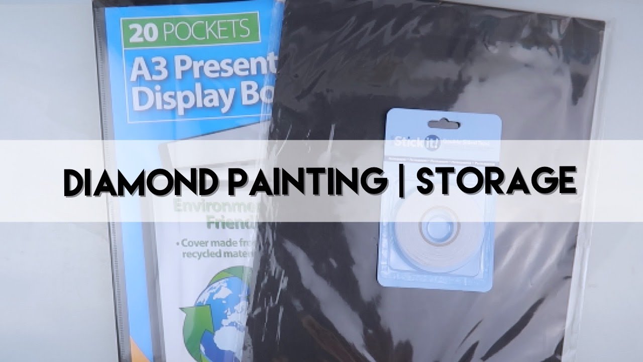 Diamond Painting -  Displaying Smaller Canvas'