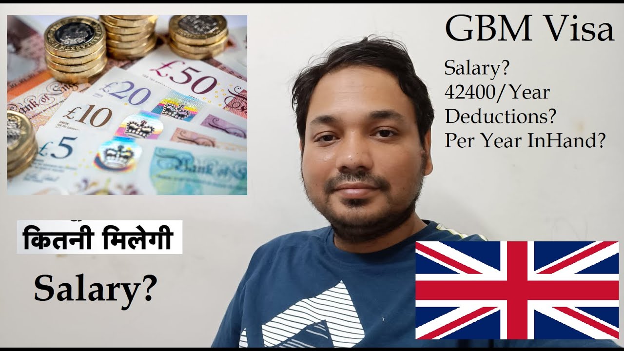 Global Business Mobility Visa UK salary Deductions || In hand Salary|| Taxes and NI deductions