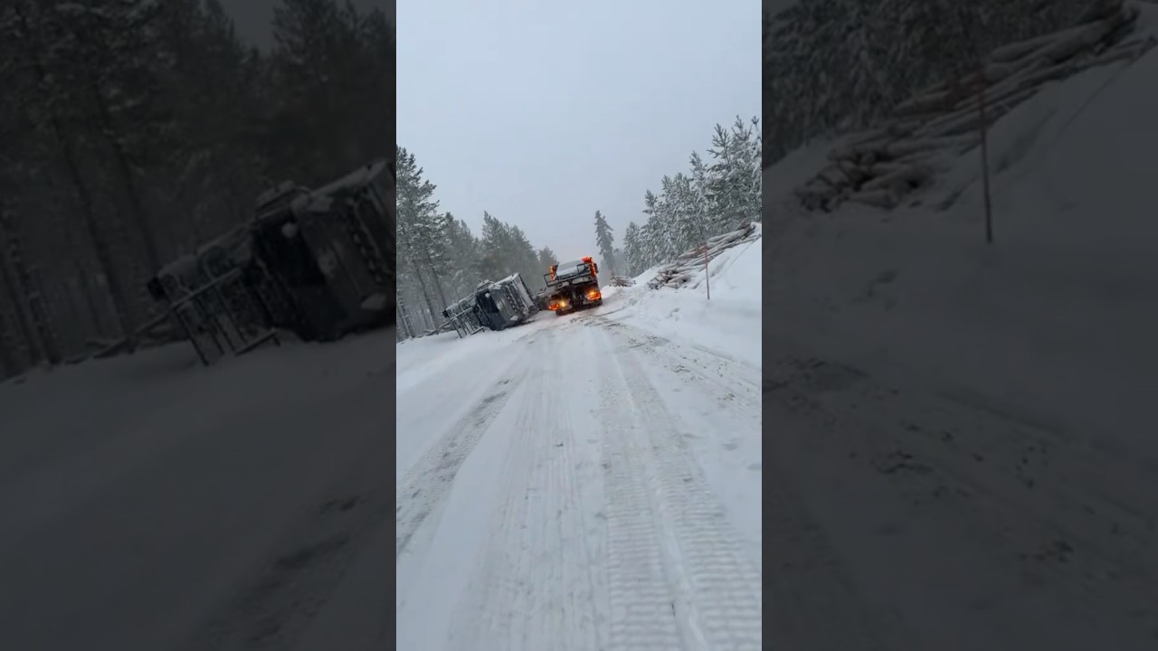 Emergency call for truck crash