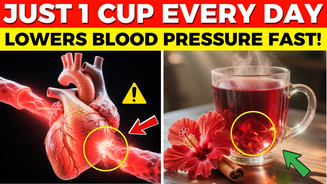 Seniors : The #1 Drink That Lowers Blood Pressure FAST! | Senior Health Tips