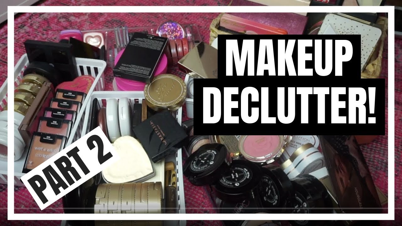 MAKEUP COLLECTION DECLUTTER (PART 2) - BLUSH, BRONZER & HIGHLIGHT | Paige Koren