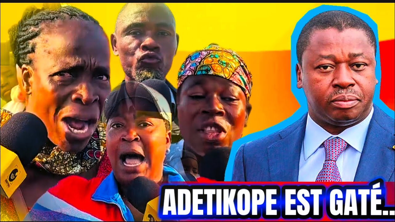MANIFESTATION A ADETIKOPE: LES MAMANS DEHORS CRIENT SUR FAURE GNASSIMGBE..