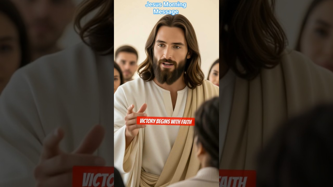 Rise with Jesus ✝️ | Morning Hope Message 🌅 | #jesus #faith #peace #hope #shorts #viral