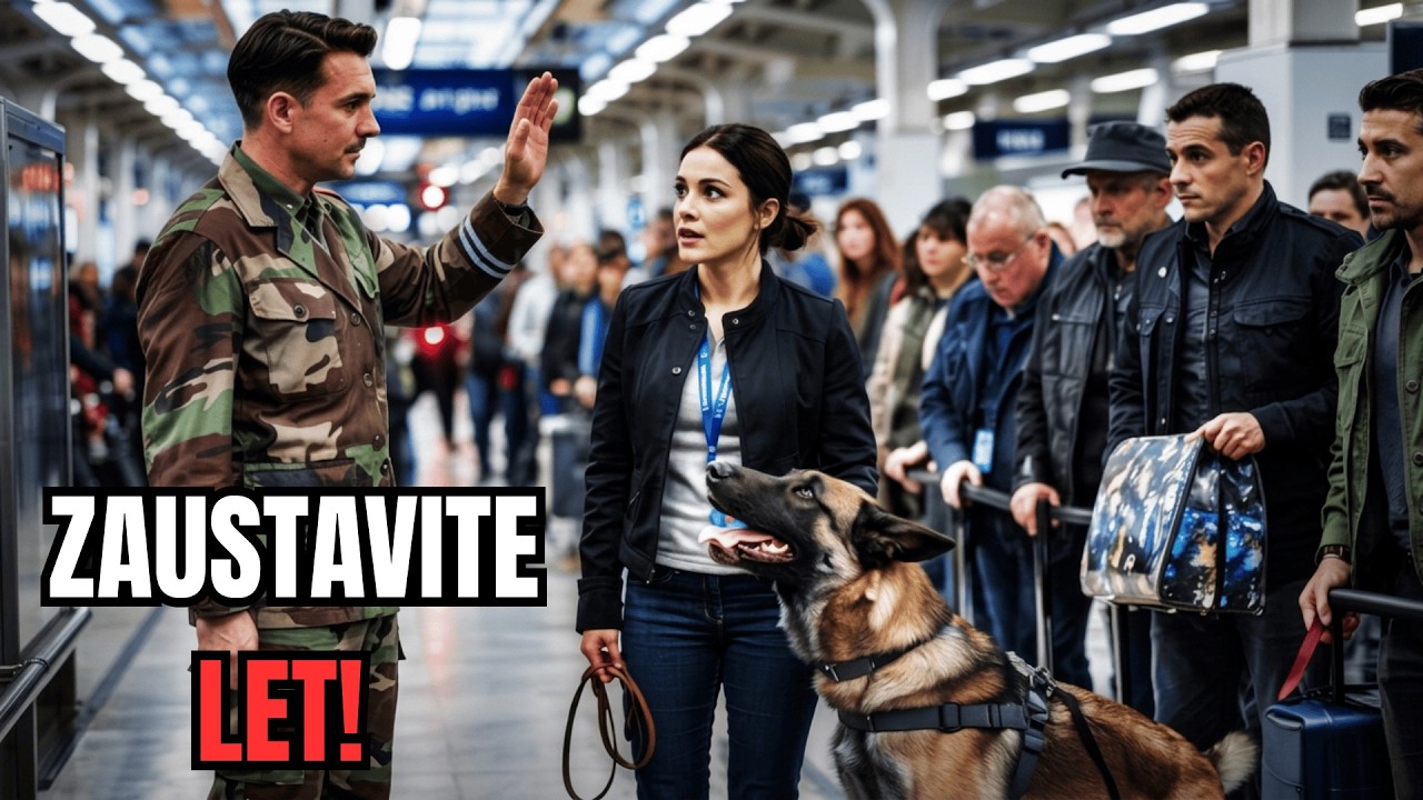 Pas K9 je zalajao u redu za ukrcavanje — kada je kapetan SEAL-a naredio: „Zaustavite let.“ 🐕✈️