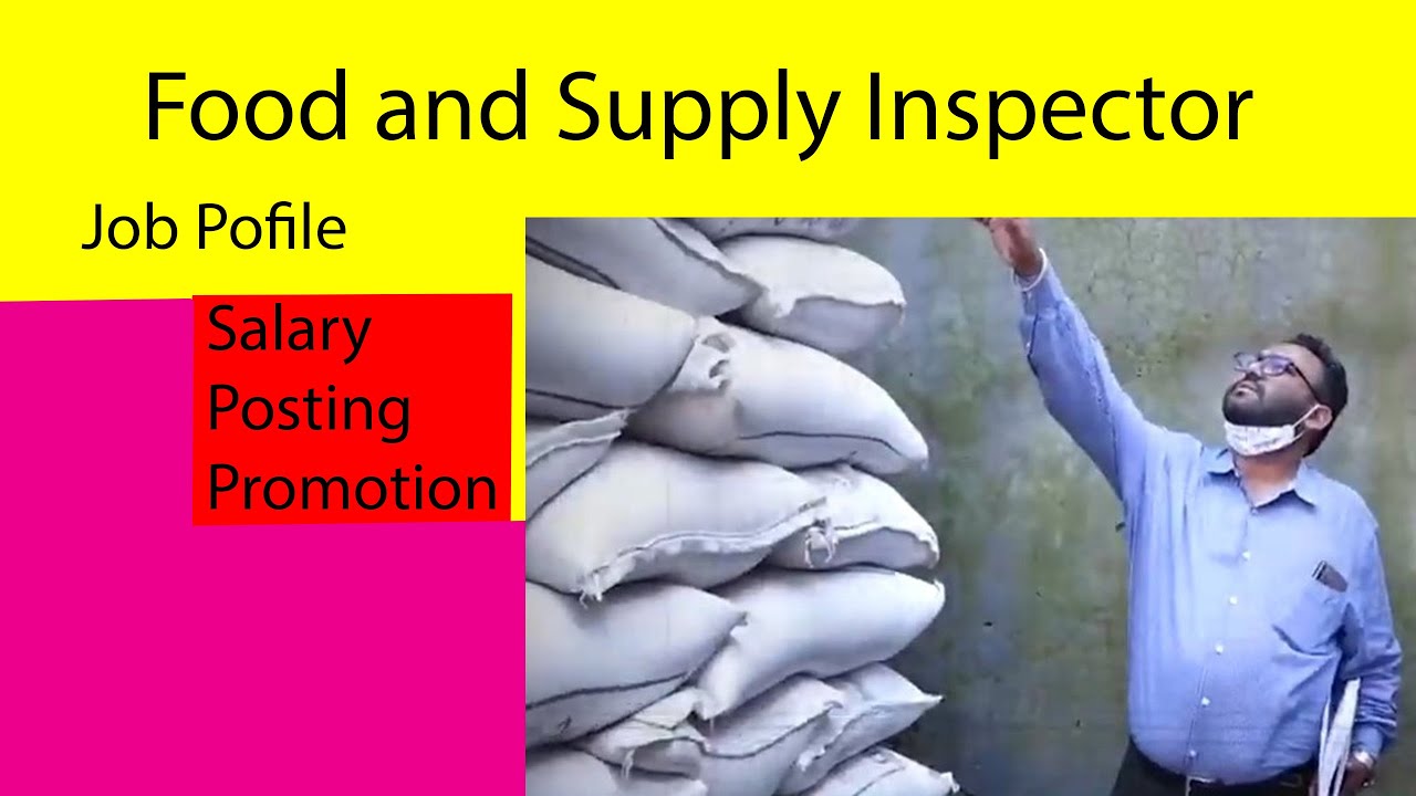 Food and Supply Inspector job Profile