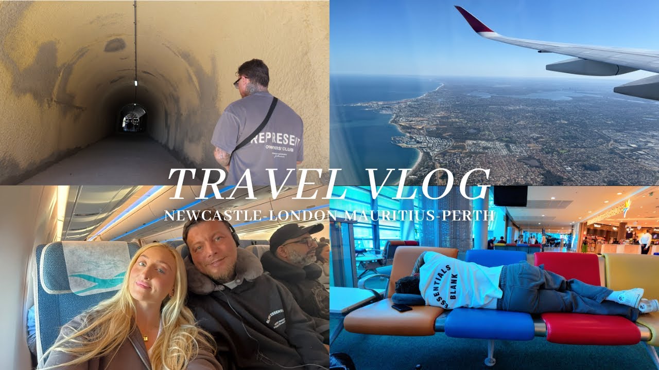48 Hours of Travel to Perth, During a War | Travel + First Day Vlog