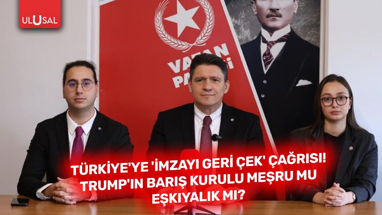 Türkiye'ye 'İmzayı geri çek' çağrısı!