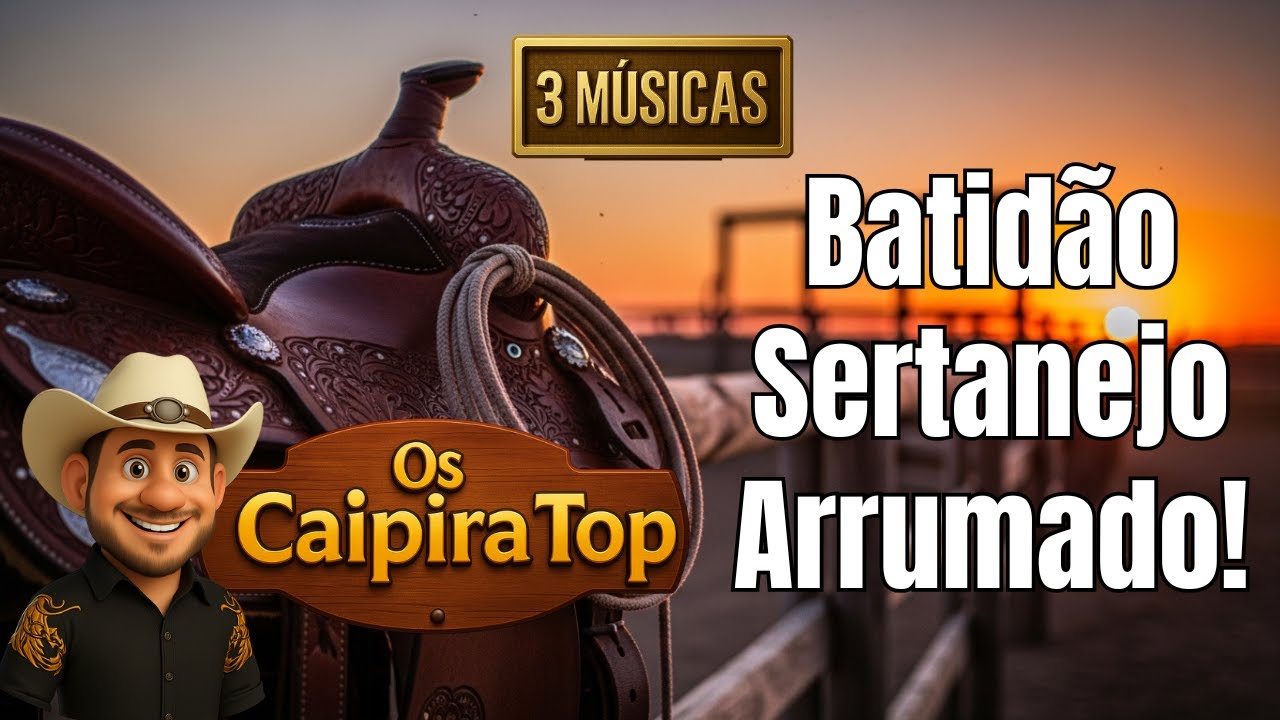🔊 Batidão Sertanejo Pra Sofrer e Dançar – Os Caipira Top 🤠