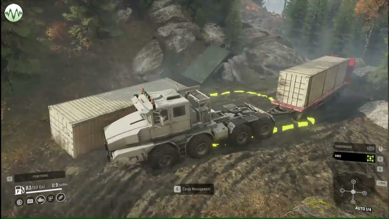 How to Do Cargo From the Ship Mission Easily | Snowrunner