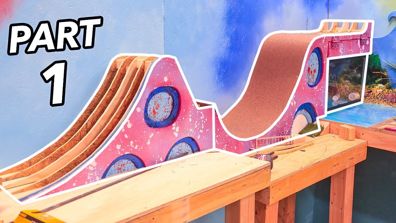 FINGERBOARD MEGA RAMP CONSTRUCTION PT1