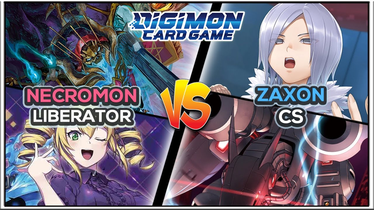 Necromon vs Zaxon &bull; BT23 Gameplay | DCGO | Digimon TCG