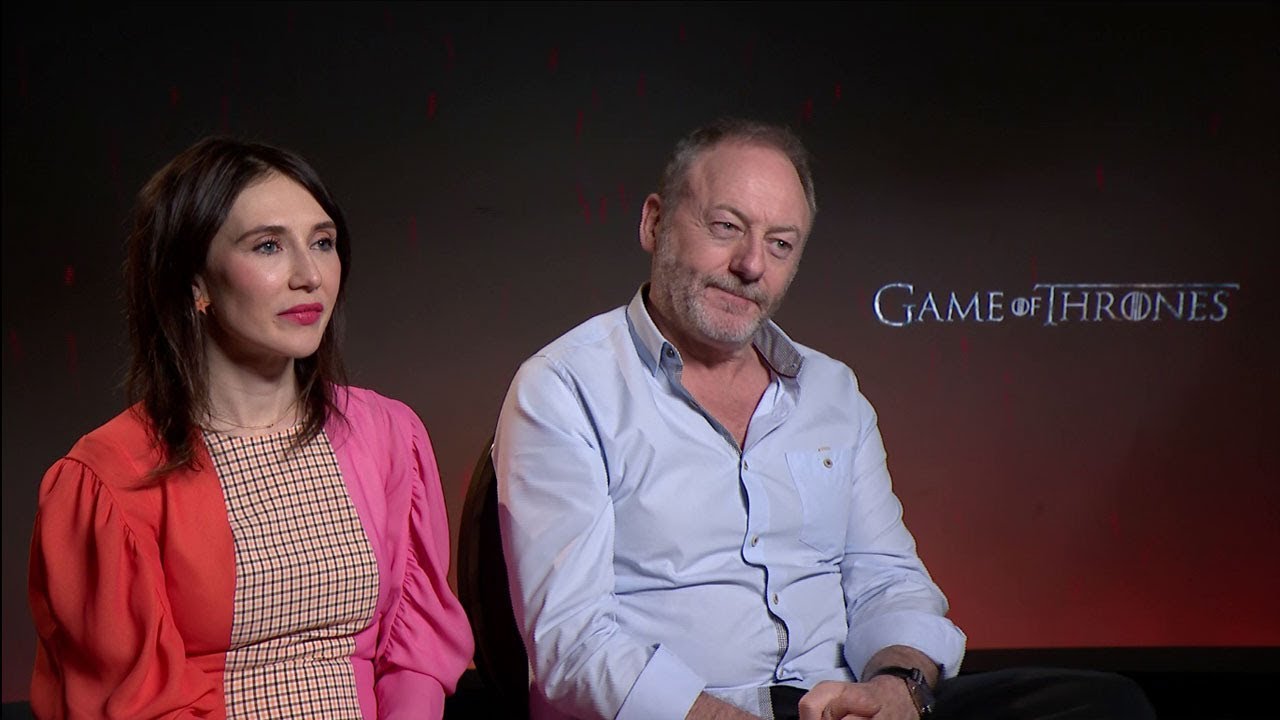 Carice van Houten & Liam Cunningham talk 'Game of Thrones'