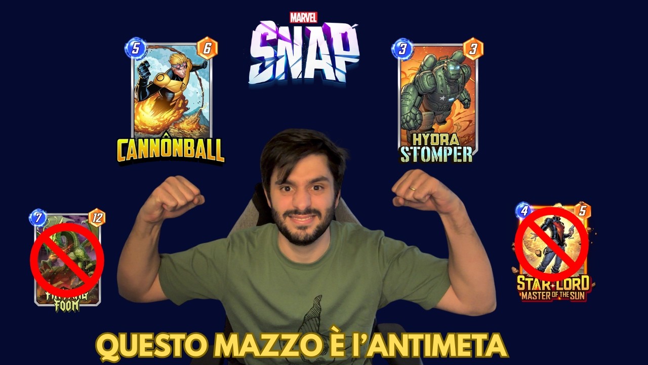 QUESTO MAZZO È L'ANTI META! PROVARE PER CREDERE - MARVEL Snap ITALIA