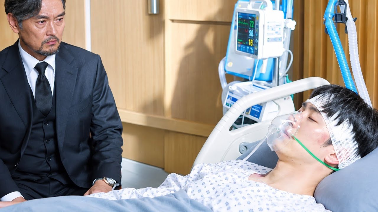 Dad cried seeing his son in pain - sick male lead 