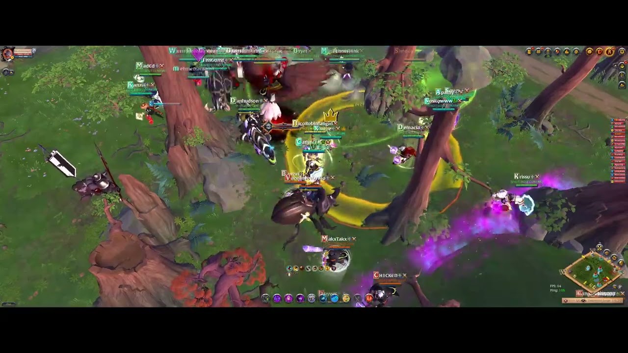 HOLY COMPANY VS LEMONGIRLS GA POV ALBION ONLINE  PART 2