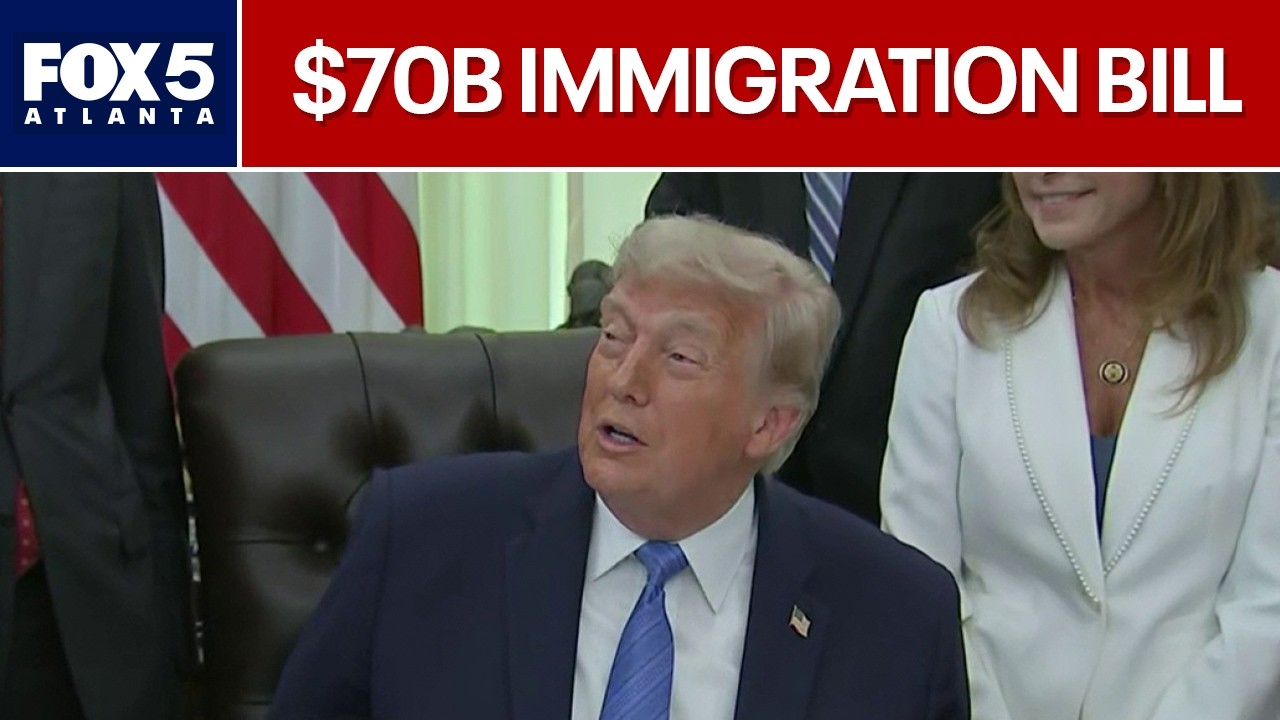 Трамп подписал законопроект о выделении $70 млрд на контроль иммиграции | FOX 5 News
