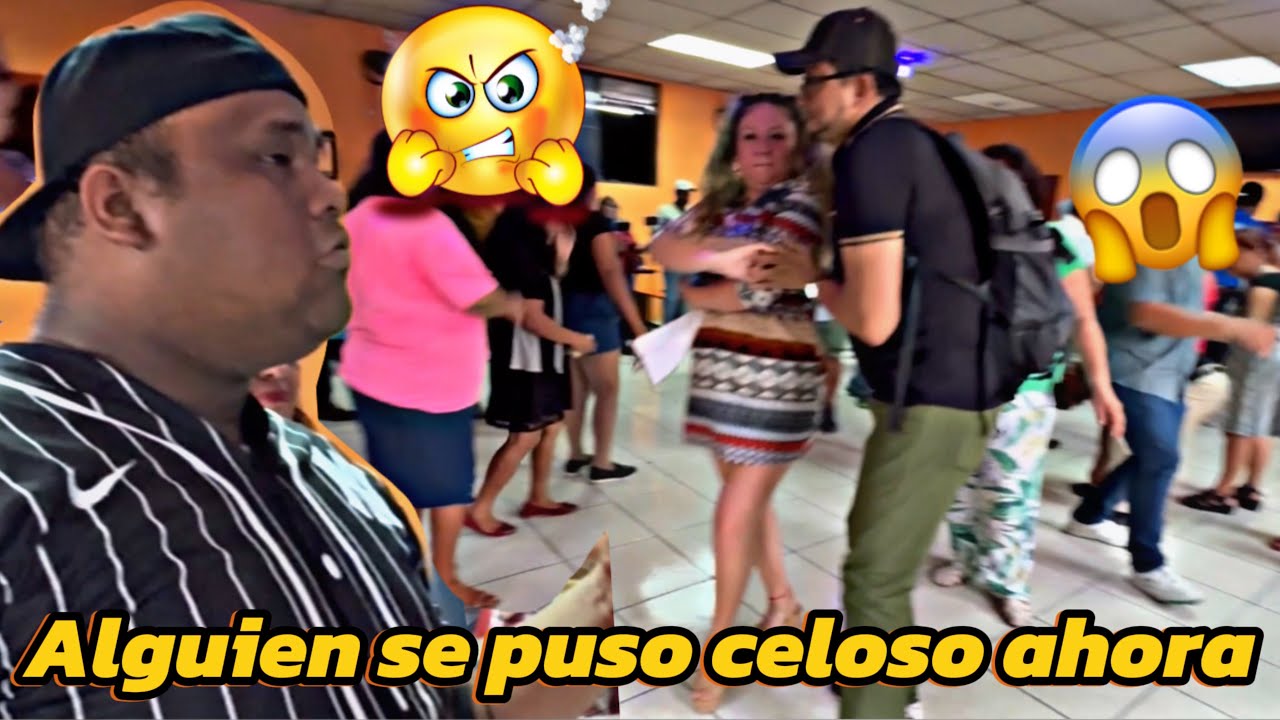 🛑Víctor no le gustó nada que Krisia bailara con un Youtuber, la mirada lo decia todo 😱😱