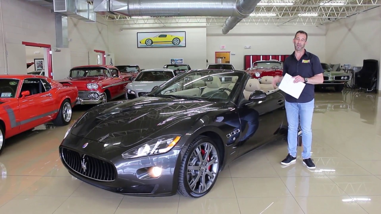 '14 Maserati Gran Turismo for sale with test drive, driving sounds, and walk through video