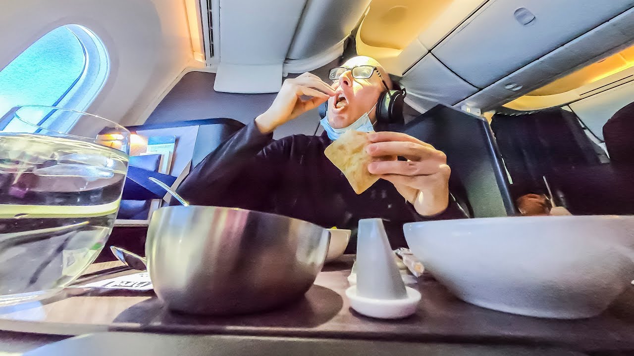 Испорченный и отвратительный в бизнес-классе WestJet 787-9