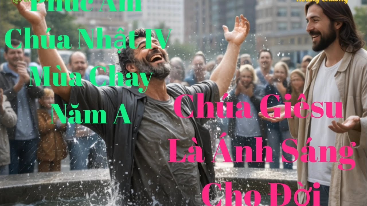 Phúc Âm  Chúa Nhật IV Mùa Chay Năm A. CHÚA GIÊSU  Là Ánh Sáng Cho Đời.