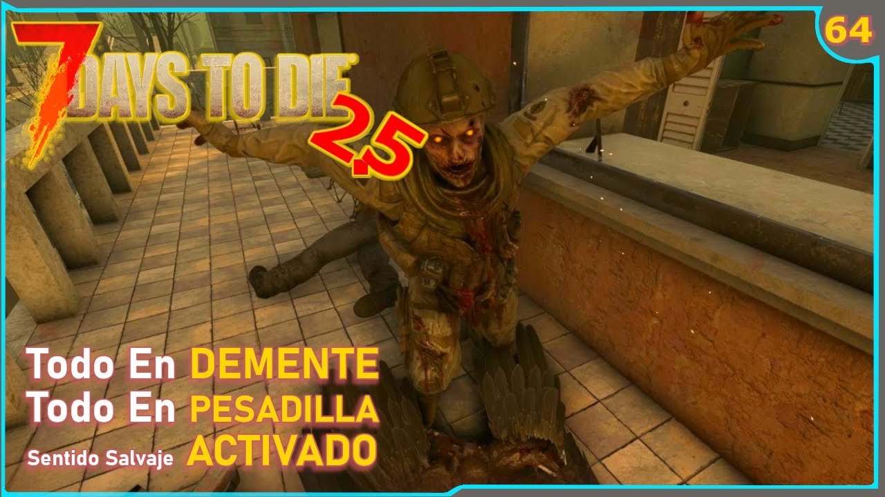 7 Days To Die 2.5-(Cap-64/Temporada 3) Voy Por Libros Y Salgo Golpeado