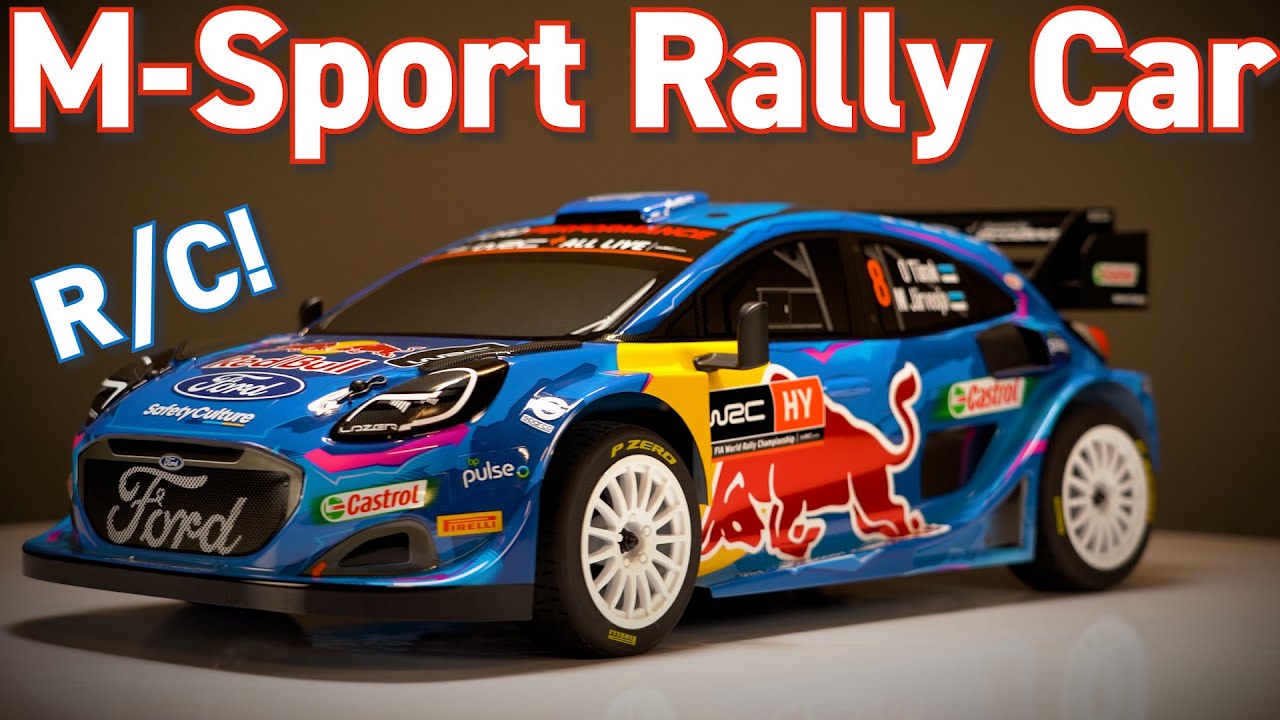 Red Bull M-Sport 1/8 Rally Car от CEN