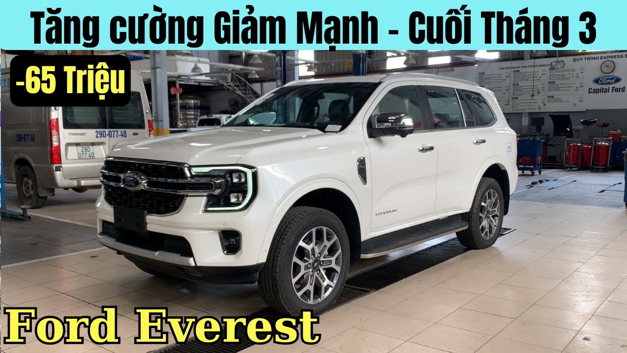 ✅Tăng cường Khuyến Mại. Giá xe Ford Everest 2026 giảm thêm hơn 30 Triệu ở cuối THáng 3