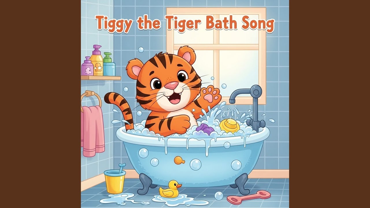 Tiggy The Tiger Bath Song