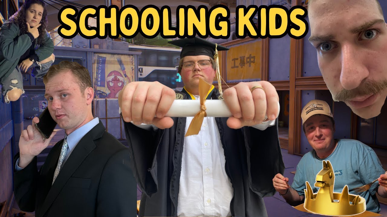 SCHOOLING KIDS IN FORTNITE BALLISTIC!!!!!!!???
