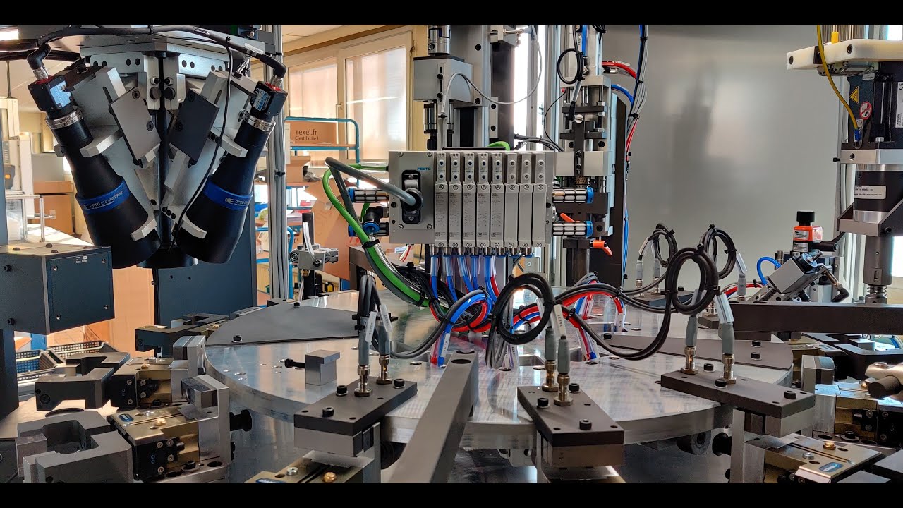 Machine spéciale de contrôle de pièces usinées