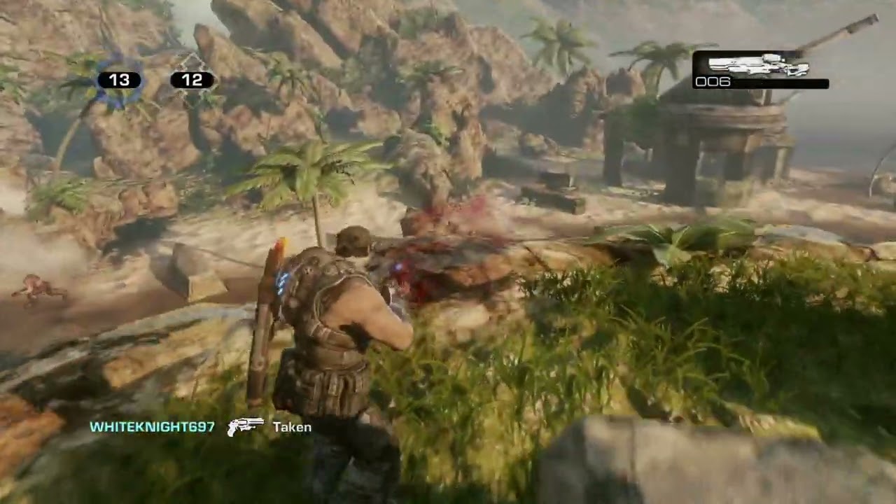 Gears of War 3 - Sandbar Tdm Gameplay