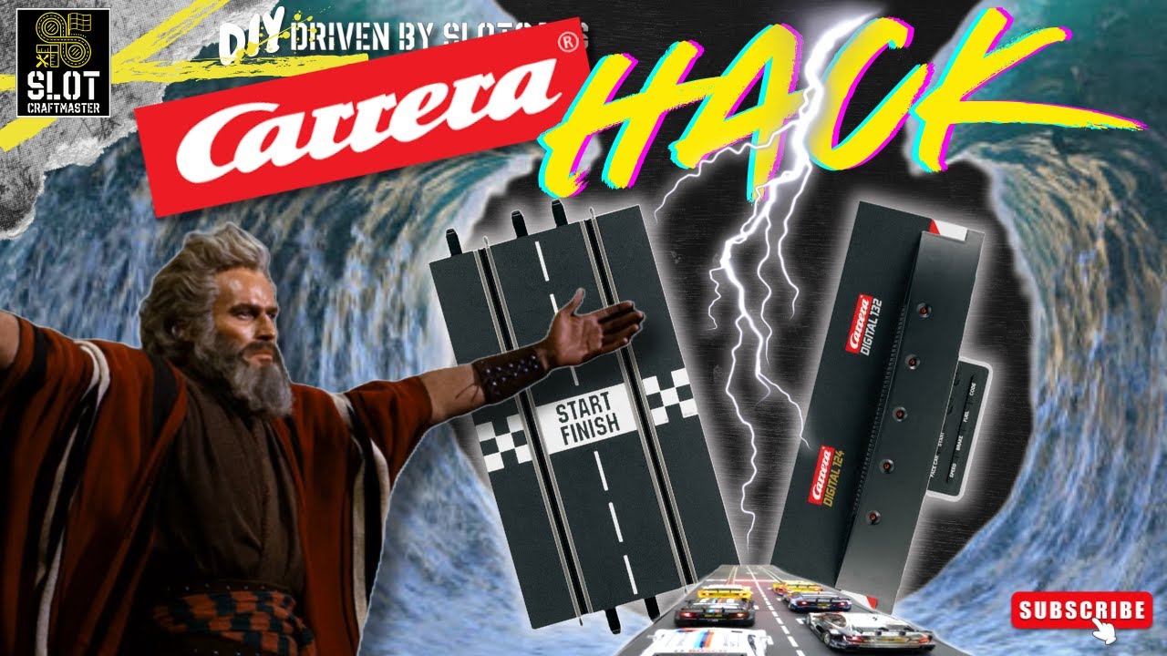 Как НЕ отделять блок управления Carrera Digital от макета игрового автомата