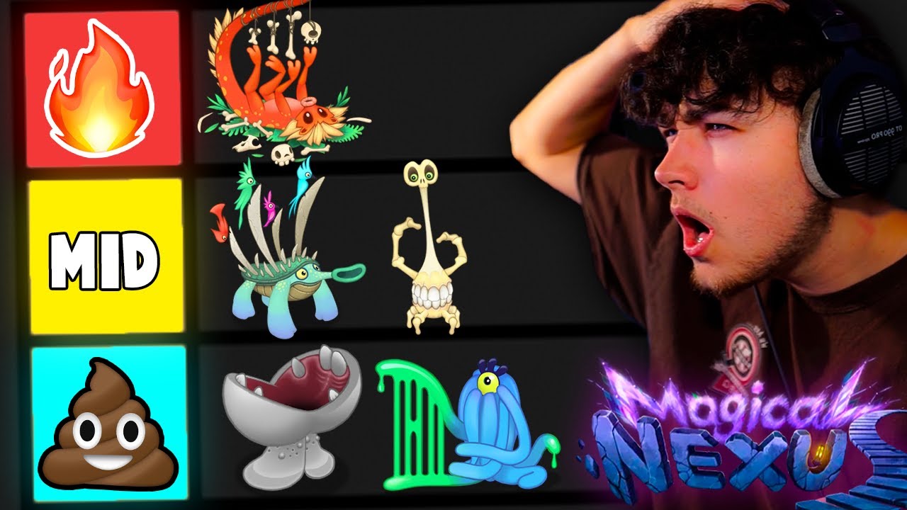 СПИСОК УРОВНЕЙ Magical Nexus Monsters! (Мои поющие монстры)