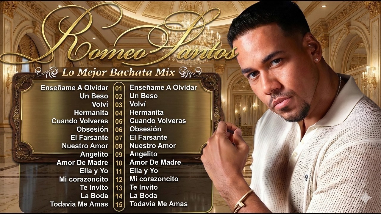 LOS MEJORES ÉXITOS DE ROMEO SANTOS 💖 RITMO Y PASIÓN DE LA BACHATA 2026 🔥