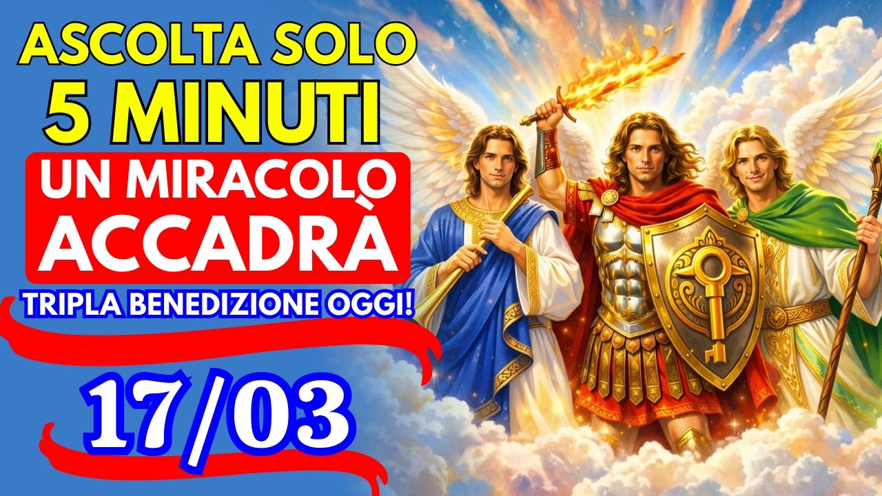 ✨ IL TRIPLO MIRACOLO DI OGGI: Michele Ti Blinda, Raffaele Ti Ristora e Gabriele Ti Sorprende!