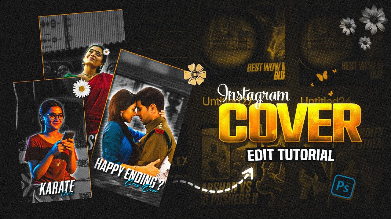 How to make NSTAGRAM REEL COVER Tutorial 😍 in | PSCC | A Complete Tutorial