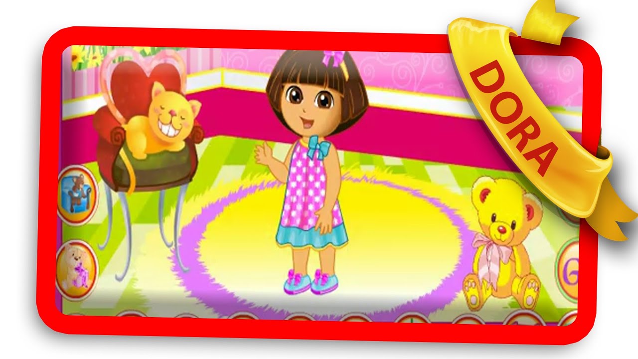 Dora Dress Up Games - Dora Bedroom Deco - Online Dora Games