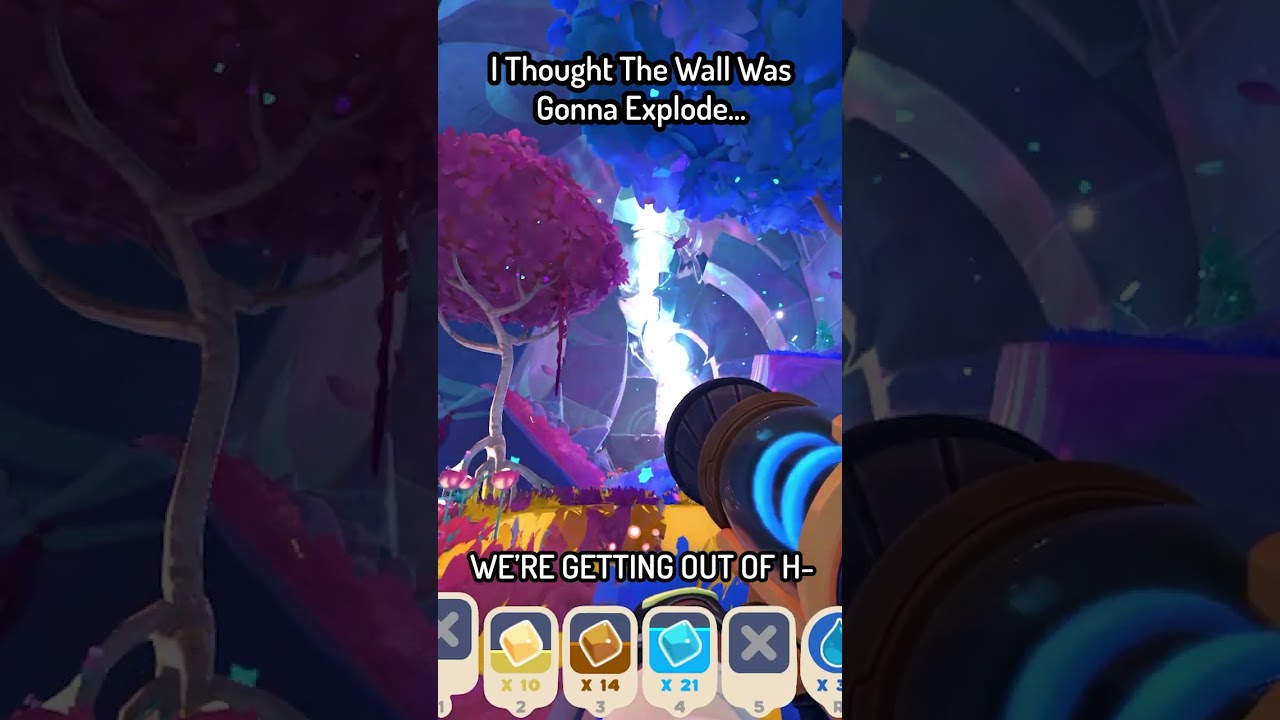 Streamer Gets Clickbaited By Slime Rancher 2 (Sort Of)  #shorts