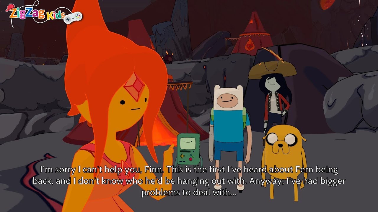 Adventure Time Pirates of the Enchiridion | Find Flame Princess | Episode 7 | ZigZag Kids HD