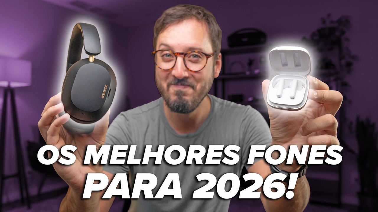 ATUALIZADO! Lista de RECOMENDA&Ccedil;&Otilde;ES de fones para 2026!