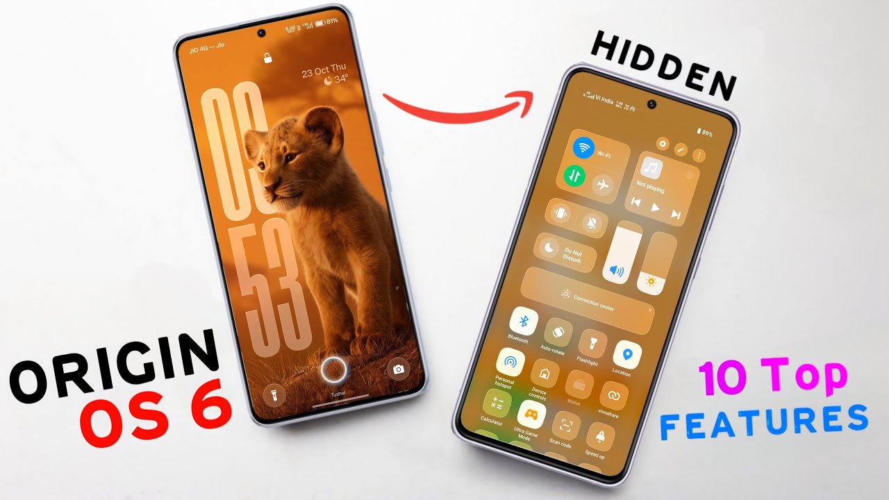 Vivo OriginOS 6 Update - 10 Amazing Features  | iQOO Origin OS 6 New Update