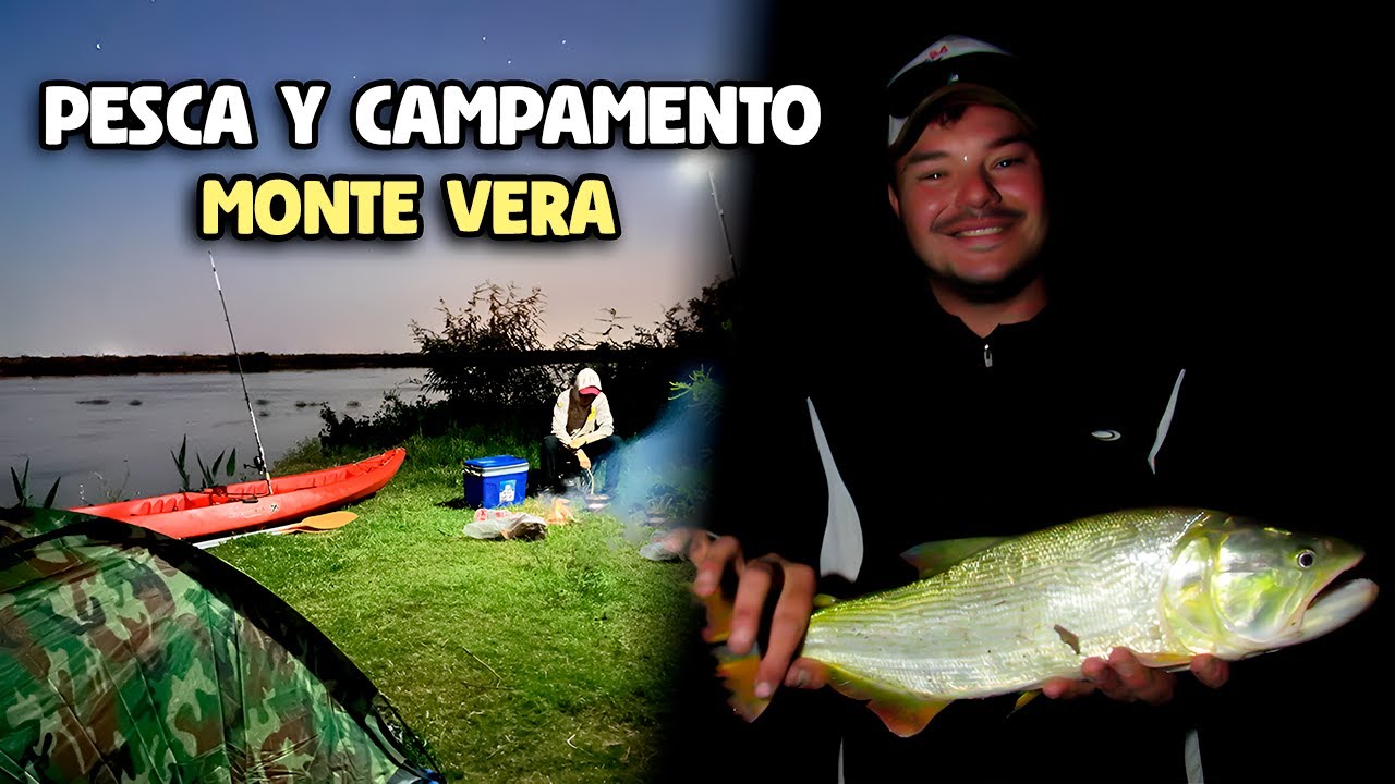 PESCA y ACAMPE en MONTE VERA 😁🎣 Mir&aacute; estos TREMENDOS LUGARES - Santa Fe