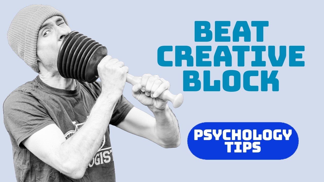 Beating creative block - top tips from a clinical psychologist