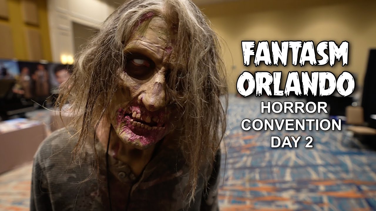 Fantasm Orlando HORROR Convention - The Crow, Halloween Kills, COSPLAY, Haunted House & MORE!!!   4K