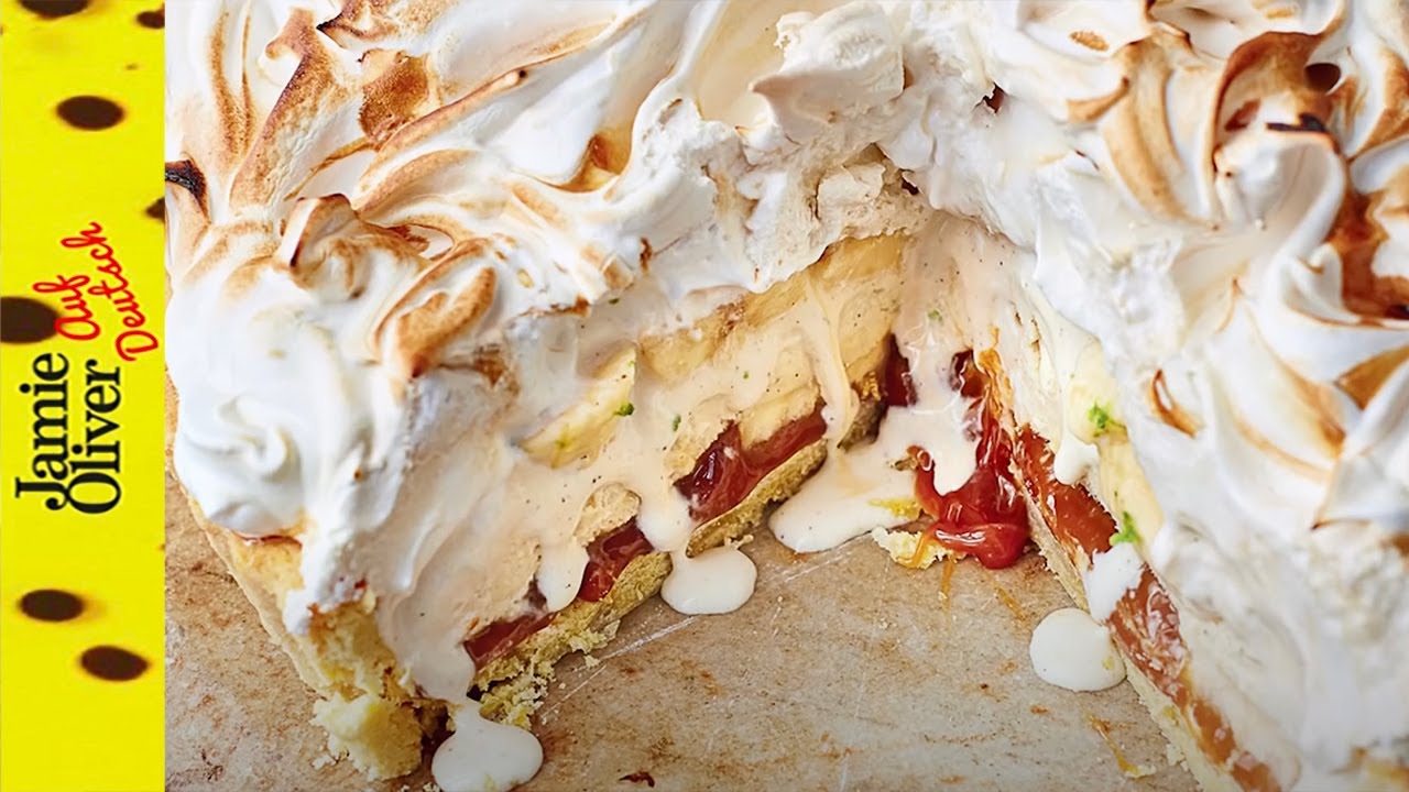 Weihnachtsdessert - Banoffee Alaska! | Jamie Oliver auf Deutsch
