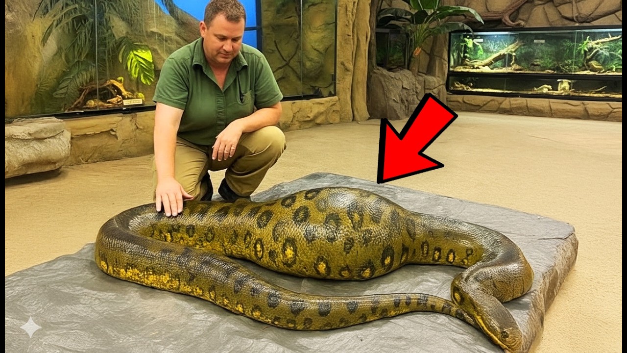 Biologists Spot Giant Python &ndash; You Won&rsquo;t Believe What They Found Inside!
